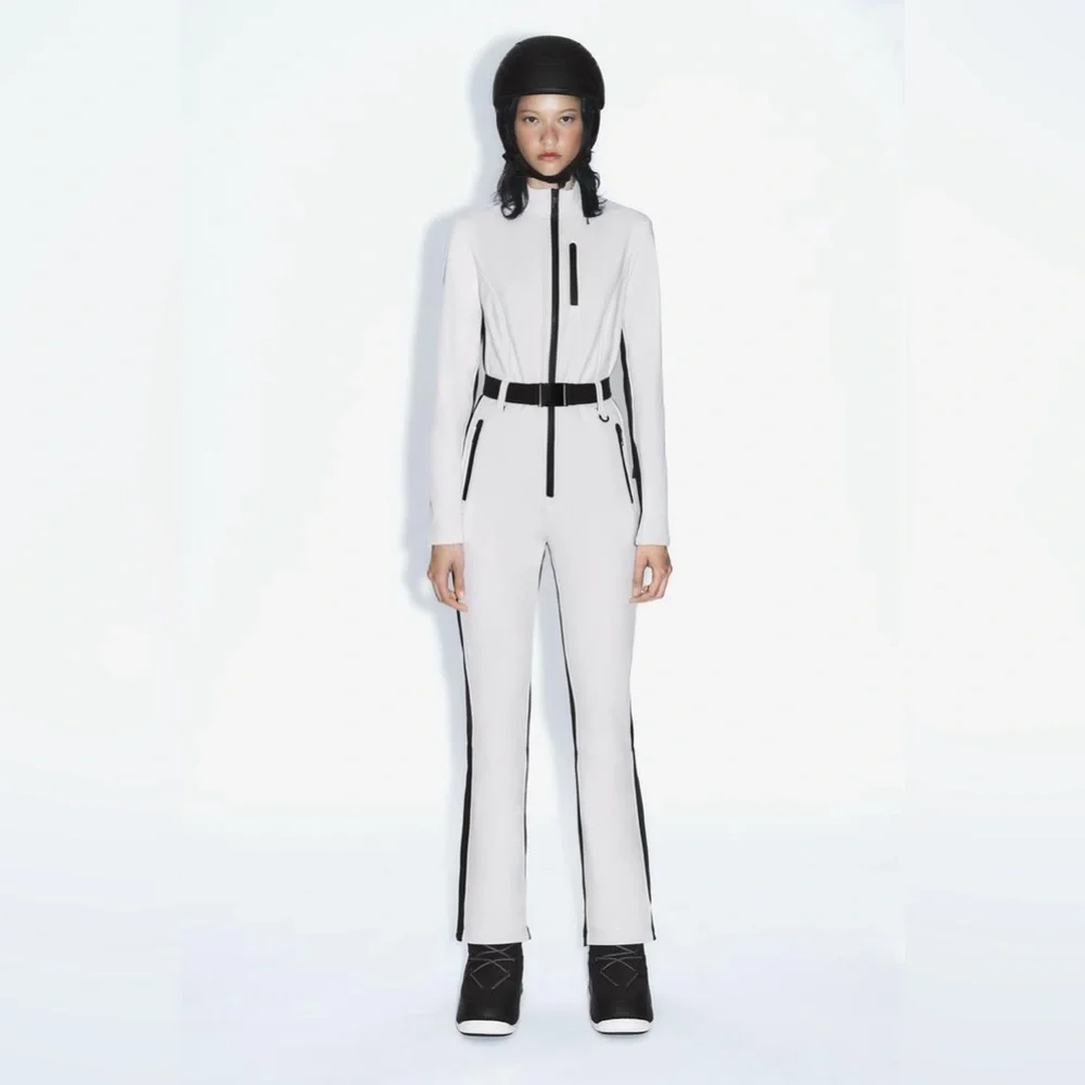 Zara ski jumpsuit Windproof Recco ski collection snowboard suit onsie ski wear - Picture 15 of 16